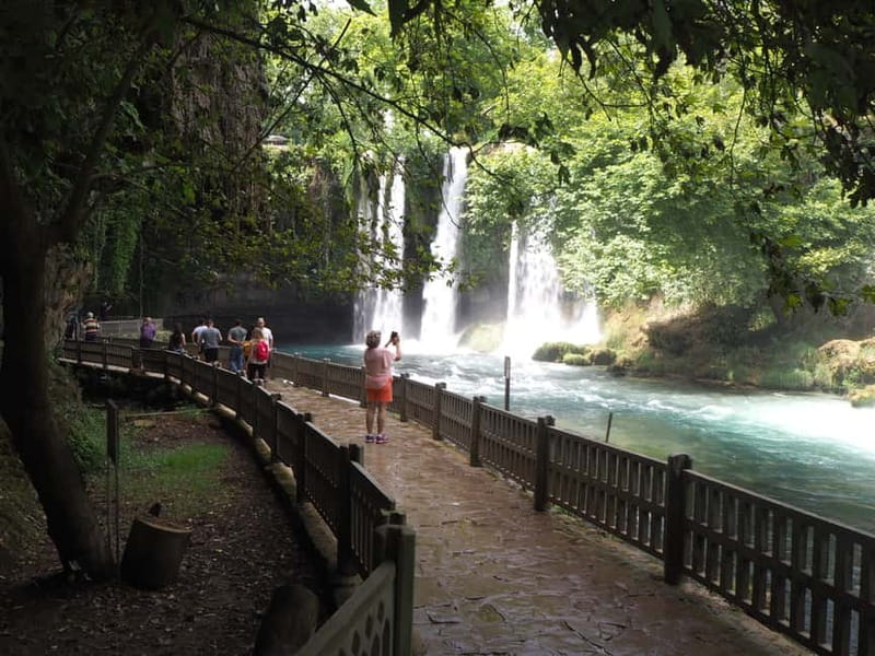 Antalya Private City Tour Waterfalls and Old Town Boat Tour - Private transport, pickup, and the heat