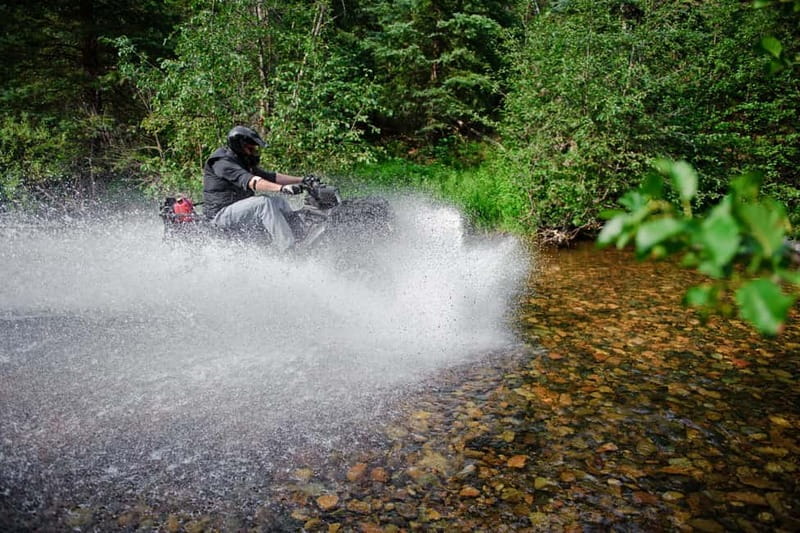 Antalya: Quad-Bike Excursion in Side Forest & Hotel Pick-Up - The briefing and quad-bike setup