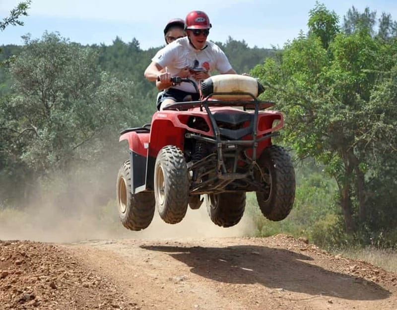 Antalya: Quad-Bike Excursion in Side Forest & Hotel Pick-Up - Breaks, photos, and the extra-cost sales pitch