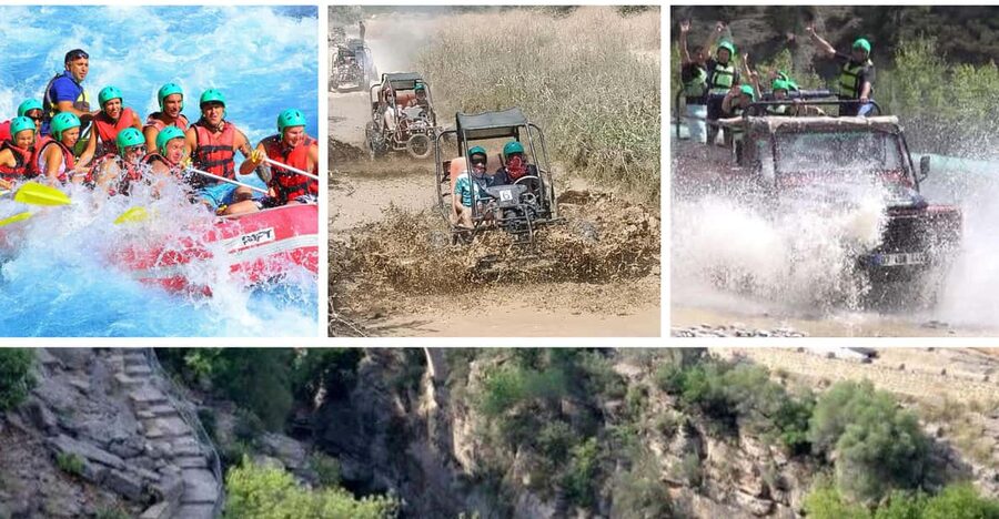 Antalya: Rafting Jeep Buggy&Quad Safari zipline canyon visit - Guides, languages and the family experience