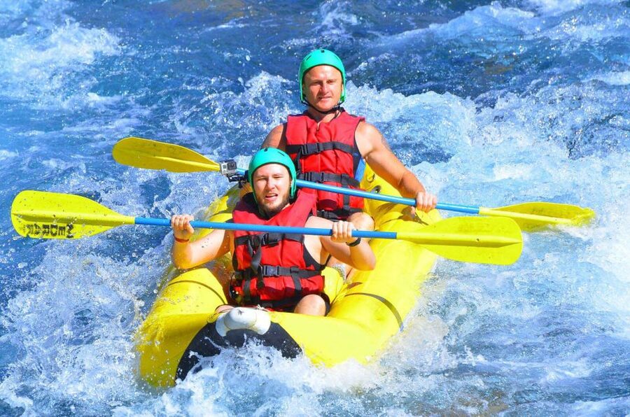 Antalya:Rafting,Jeep&Buggy Safari,Zipline,Lunch wCanyonVisit - A 600-meter zipline above the forest