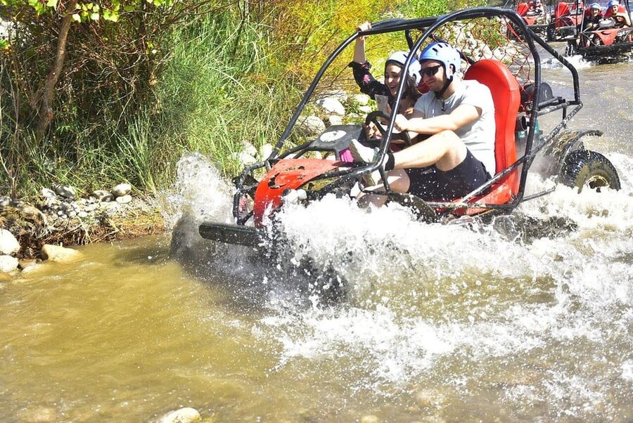 Antalya: Rafting with Lunch and Zipline/ATV or Jeep Option - The canyon setting makes the rafting worthwhile