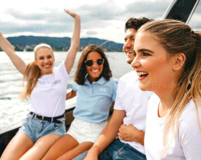 Antalya: Relax Boat Trip with Lunch to the Duden Waterfall - Following the cliffs toward the second swim
