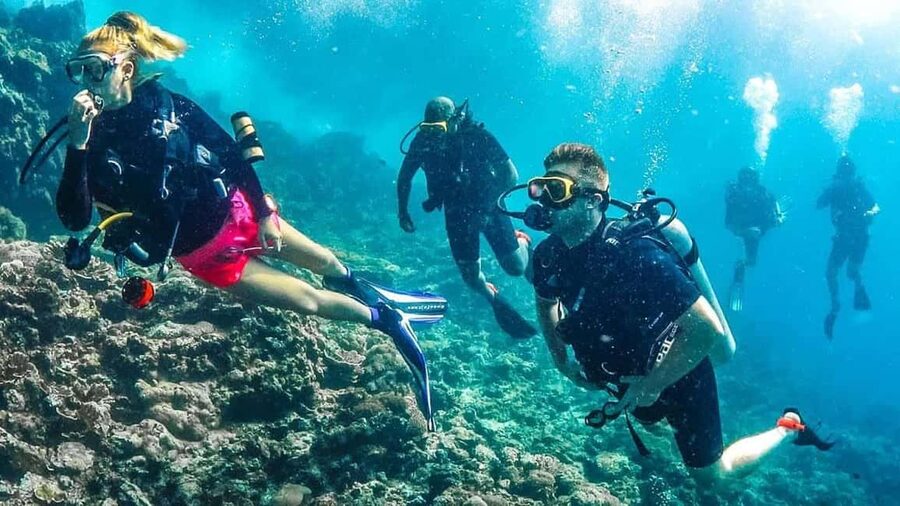Antalya Scuba Diving Adventure with Expert Diver Option - The certified programme reaches 12 to 30 metres