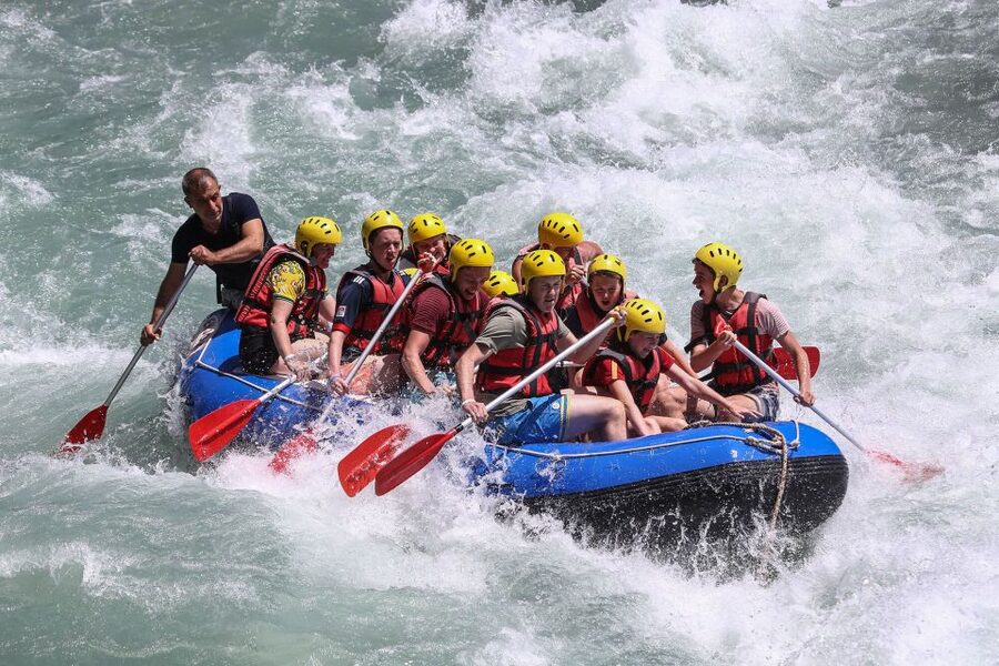 Antalya: Super Combo Quad, Buggy, Rafting & Zipline w/Lunch - Lunch, swimming, and the change into rafting gear