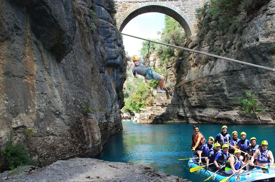 Antalya: Super Combo Quad, Buggy, Rafting & Zipline w/Lunch - Monster safari through villages and mountain tracks