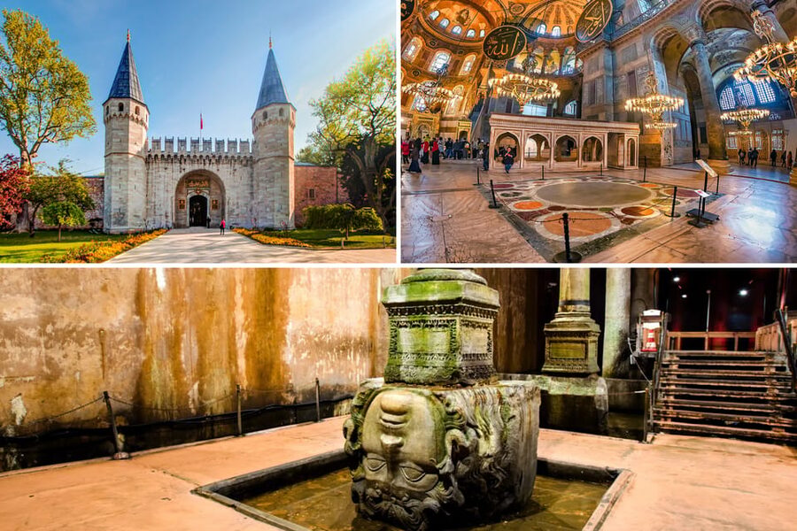 Basilica Cistern &Topkapi Palace &Hagia Sophia Combo Tickets - Key points to know before booking