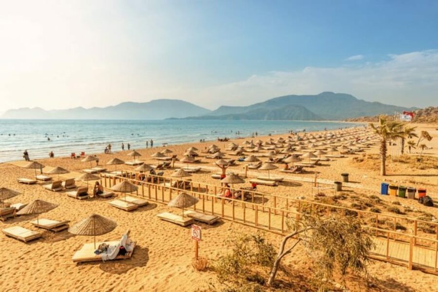 Bodrum: Dalyan Mud Baths & Iztuzu Beach Day Trip with Lunch - Riverside lunch, with modest expectations