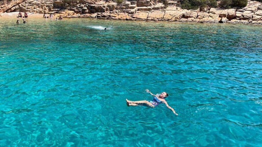 Bodrum Orak Island Boat Cruise with Lunch and Swimming - Rabbit Bay gives you the first swim