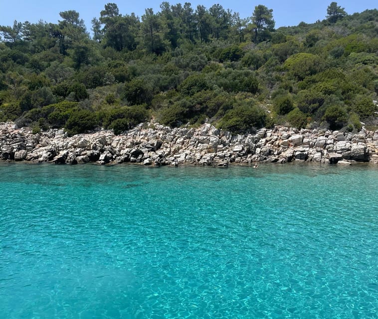 Bodrum: Orak Island Boat Trip with Lunch & Optional Transfer - Rabbit Nose National Park on the way back