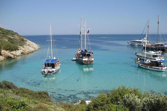 Bodrum: Private Gulet Tour with Lunch - Leaving Bodrum Harbour on a private gulet