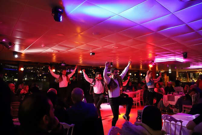 Bosphorus Dinner Cruise Tour with Private Table - The first views: palaces, towers, and waterfront landmarks