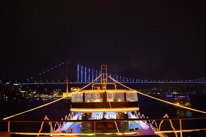 Bosphorus Dinner Cruise with Folk Dance and Live Performances - Pickup from European Istanbul and the Kabataş start