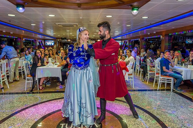 Bosphorus Dinner Cruise with Folklore Show & Belly Dancers - Dinner with meze, rice, and a main course