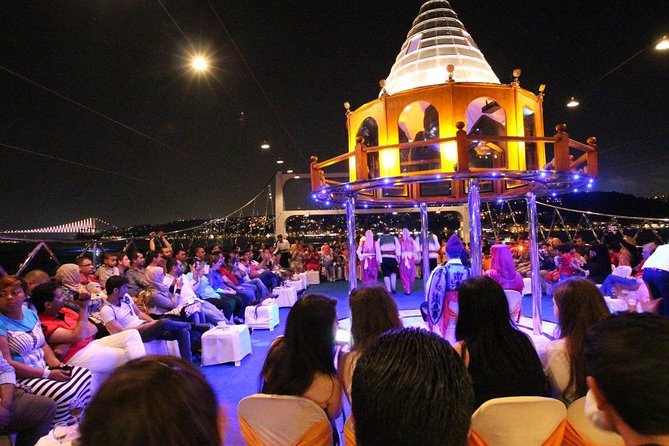 Bosphorus Night Cruise: Dinner, Drinks & Hotel Pickup - The Turkish night show and party atmosphere