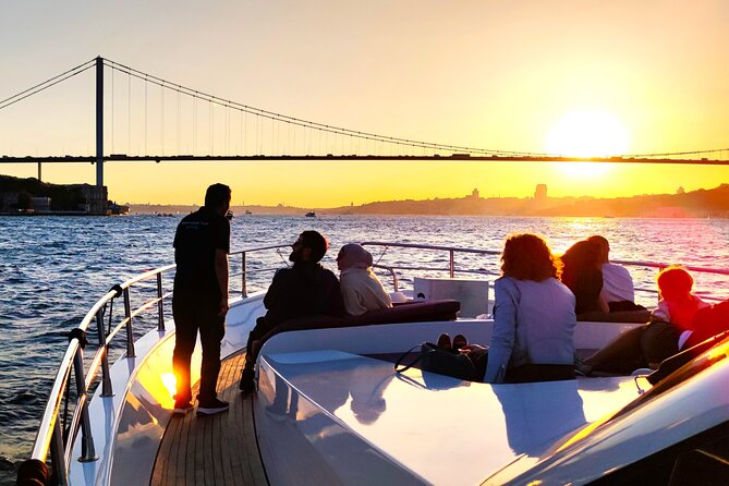 Bosphorus Sunset: An Enchanting Yacht Cruise in Istanbul - Dolmabahçe, Çırağan, and Ortaköy by boat