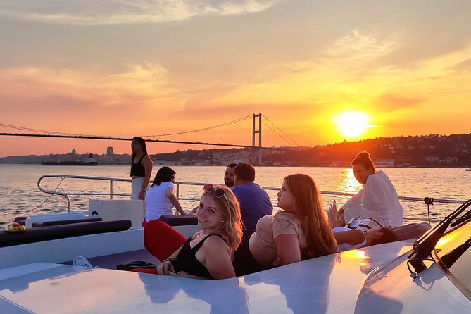 Bosphorus Sunset Yacht Experience: Istanbul’s Best - Bridges, Çırağan Palace, and the European shore