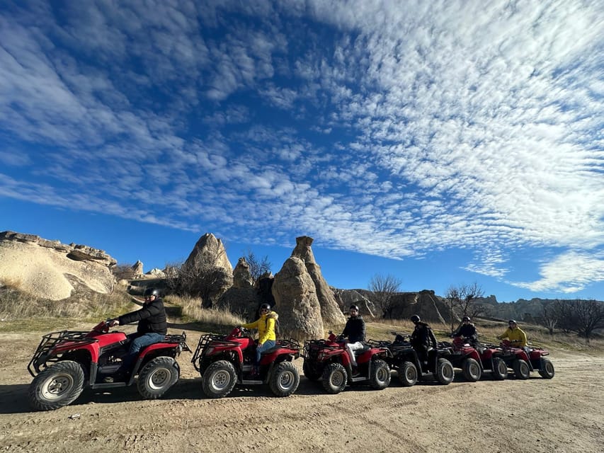 Cappadocia: ATV Adventure Tour with Transfer - Mushroom Valley and the first photo stops