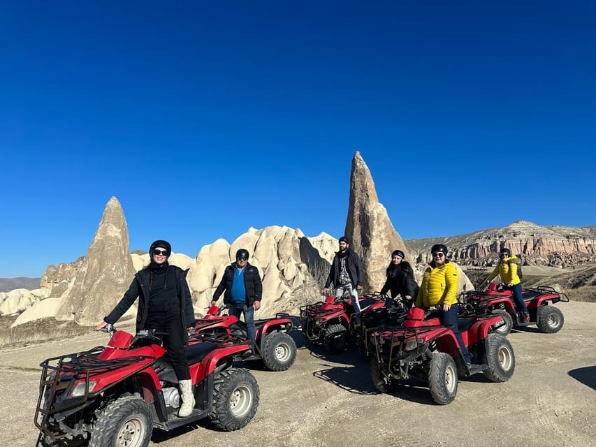 Cappadocia: ATV Adventure Tour with Transfer - Getting started with the safety briefing