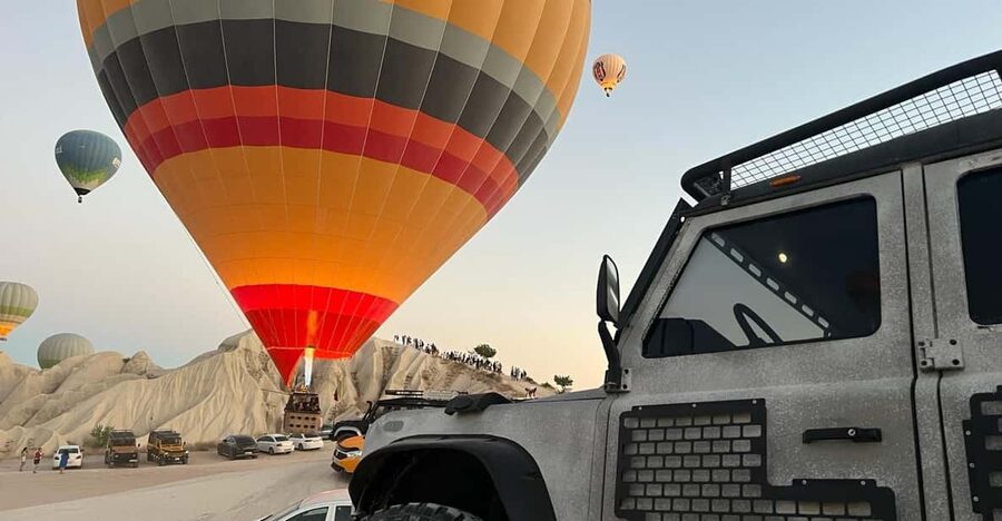 Cappadocia atv safari tour - White Valley, where the ride begins to feel remote