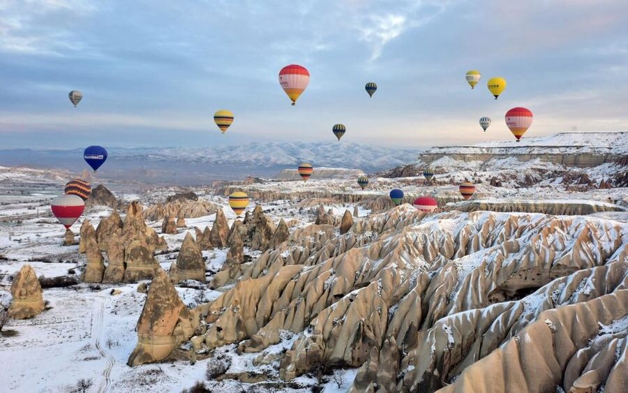 Cappadocia: Goreme Hot Air Balloon Flight Over Fairychimneys - Weather, safety, and the chance of cancellation