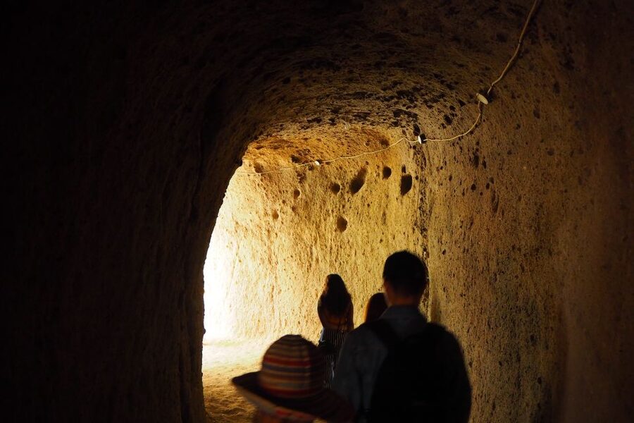 Cappadocia: Green Tour - Ihlara Valley & Underground City - Derinkuyu takes you below the surface