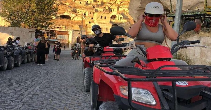 Cappadocia: Guided ATV Tour with Sunrise Option - Getting comfortable before the trail