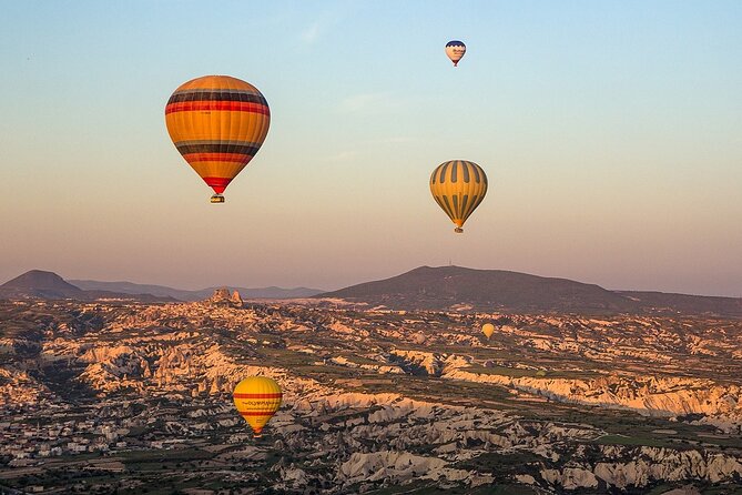 Cappadocia Hot Air Balloon Tour Over Fairychimneys - In the air for 45 to 60 minutes