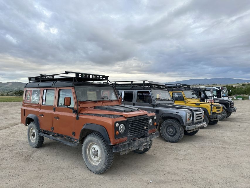 Cappadocia: Jeep Safari with Mini Underground City - Eagle Hill and the champagne stop