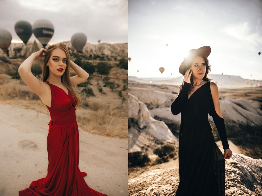 Cappadocia: Photo Shooting With Flying Dresses - Key points before you book