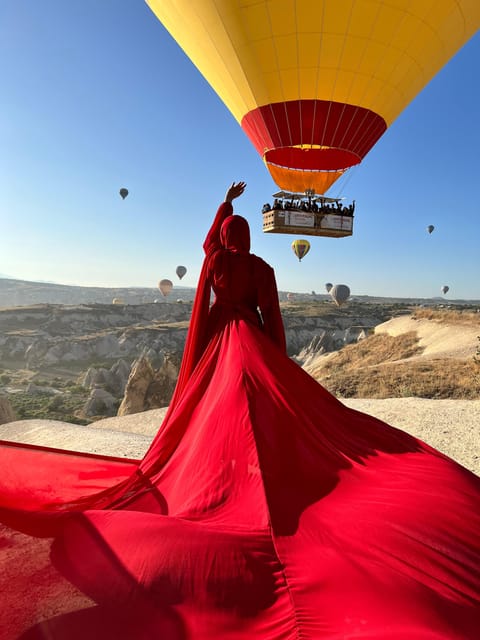 Cappadocia: Private Outdoor Photoshoot at Sunrise w/Transfer - Before sunrise, choosing the right dress