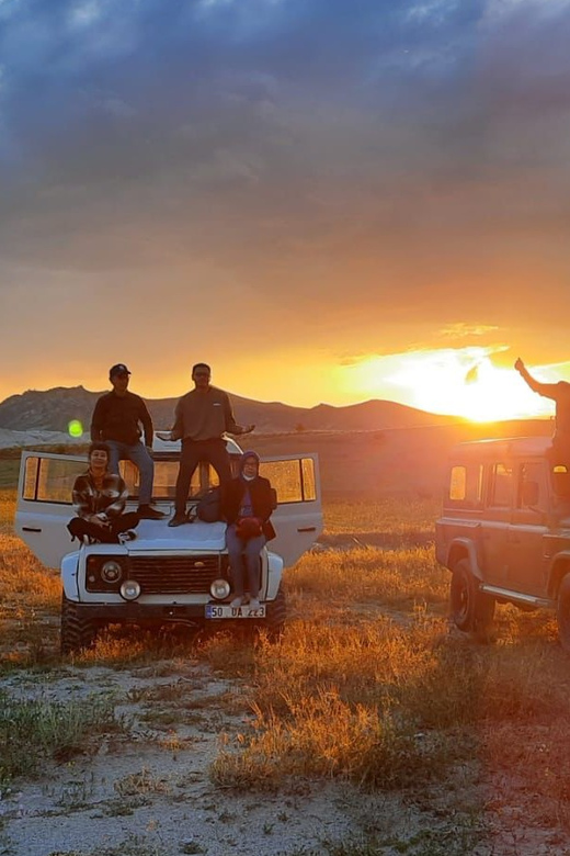 Cappadocia: Private Sunset, Sunrise & Day Jeep Safari Tour - Leaving the hotel and entering the valleys