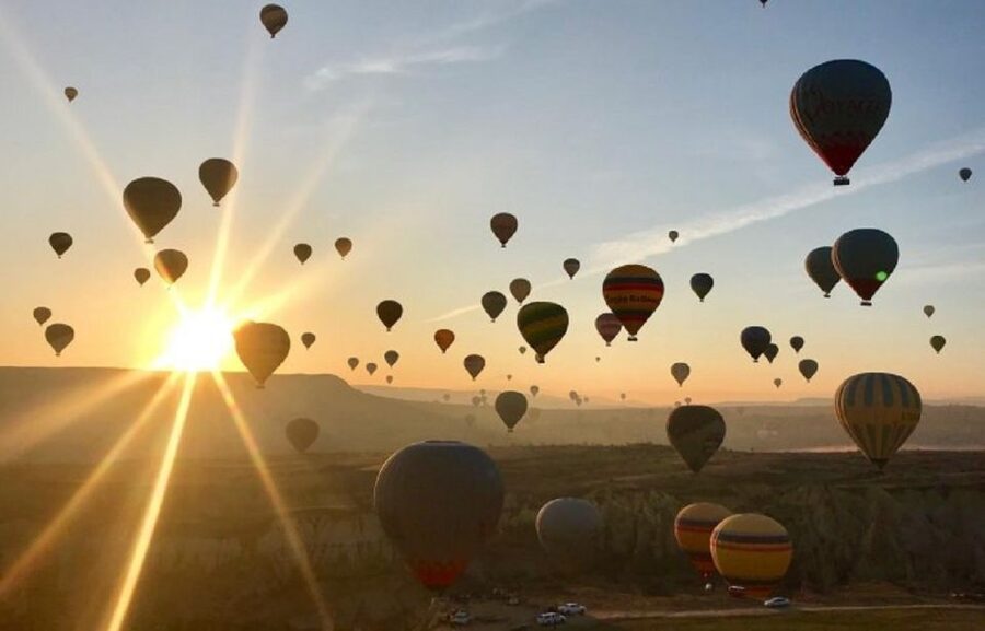 Cappadocia: Red Tour and Sunrise Balloon Tour - Pasabag, where fairy chimneys meet monastic life