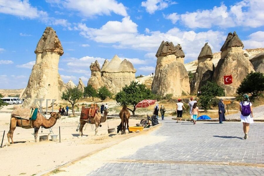 Cappadocia: Red Tour with Entry Fees and Lunch - Uchisar Castle at the highest point