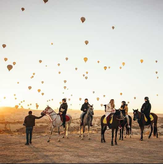Cappadocia's Sunrise Horseback Riding - Rose Valley in the first light