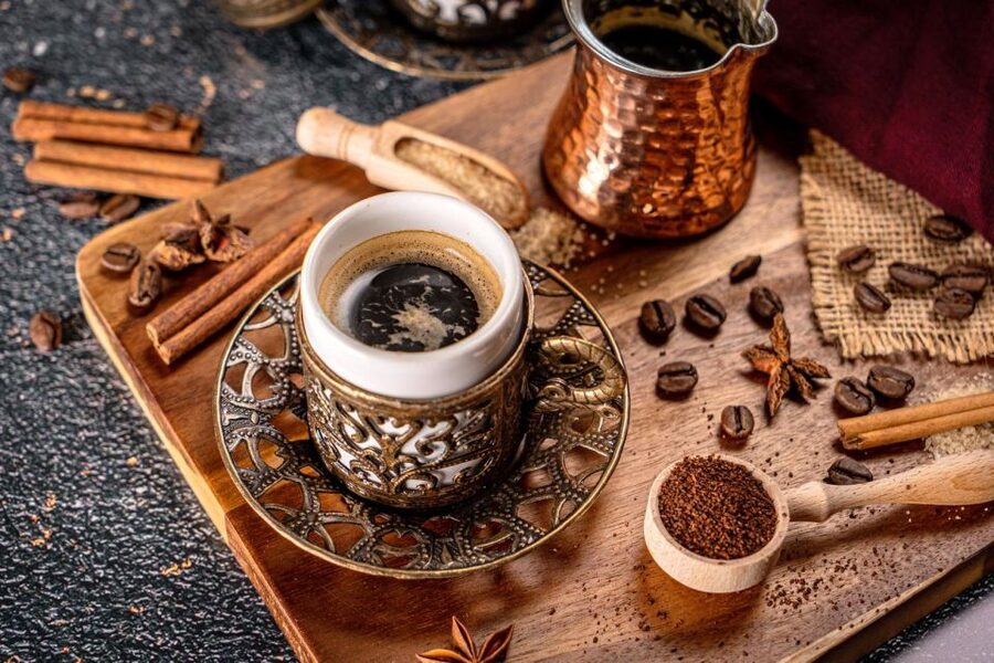 Cappadocia: Sand-Brewed Turkish Coffee Workshop - Tasting coffee with Turkish tea and sweets