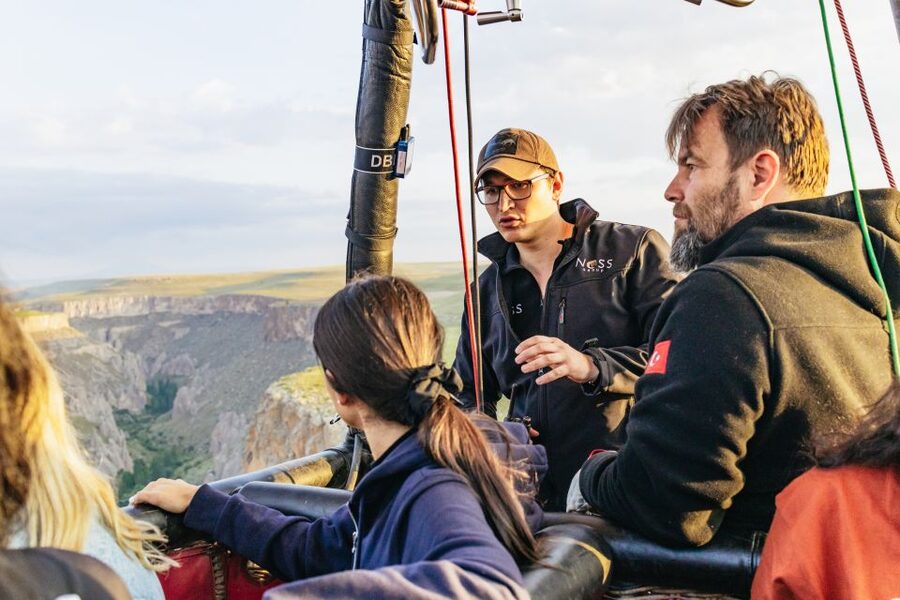 Cappadocia: Soganli Valley Hot Air Balloon Tour at Sunrise - Landing, drinks, and the ride back