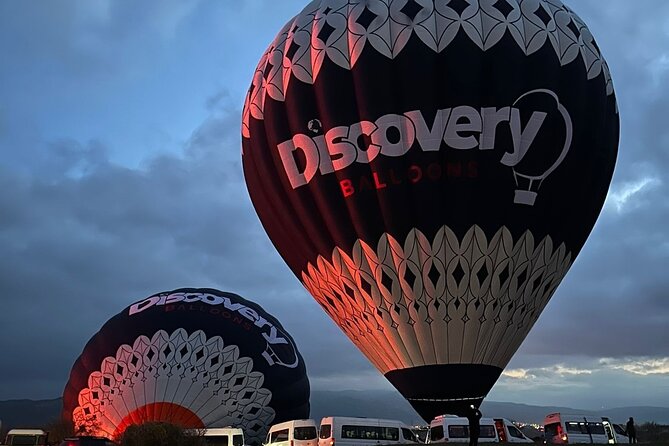 Cappadocia Sunrise Hot Air Balloon Flight / Discovery Balloons - The 4:30 or 5:30 morning begins with hotel pickup