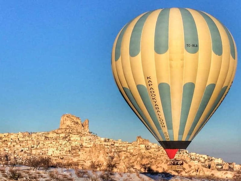 Cappadocia Sunrise Hot Air Balloon Flight/Kapadokya Balloons - The safety briefing before takeoff
