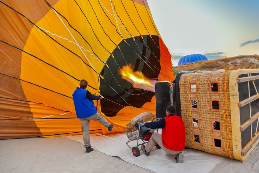Cappadocia: Sunrise Hot Air Balloon, Göreme & Fairy Chimneys - Sunrise over the fairy chimneys