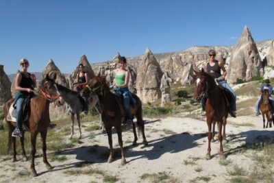 Cappadocia Sunset Horse Riding through the Valleys and Fairy Chimneys