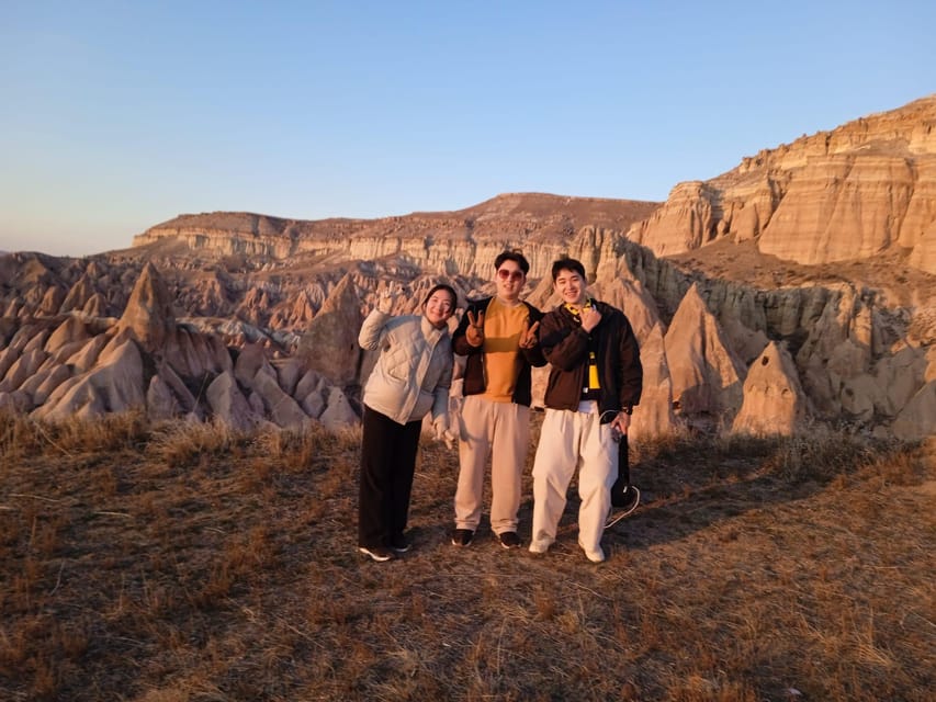 Cappadocia: Sunset Rose Valley Hiking Tour - Cave churches, houses, and tunnels along the way