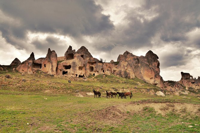 Cappadocia Tour - Cave dwellings and the view across Cappadocia