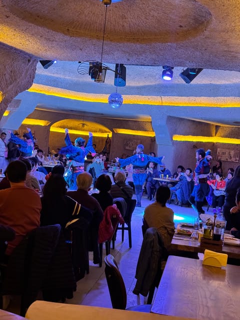 Cappadocia Turkish Night wTransfer,Dinner &Unlimited Drinks - Pickup from Göreme, Ürgüp, and four other towns