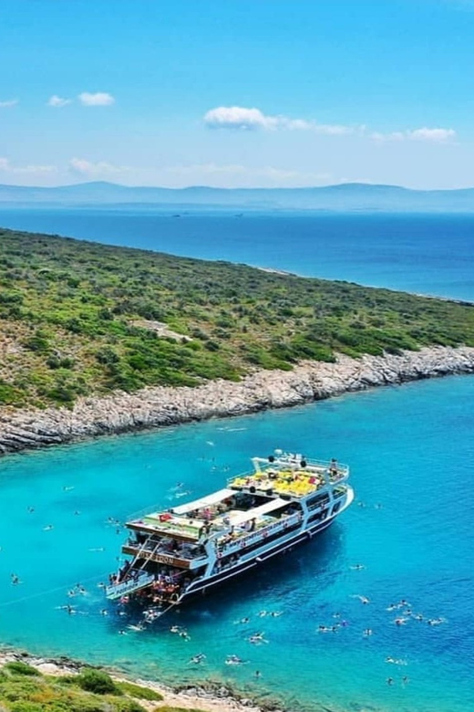 Cesme: Islands and Bays Boat Trip with BBQ Lunch - Two more stops chosen by the weather