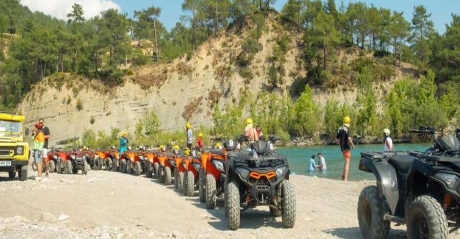 City of Belek/Side: Quad Safari Adventure + Transfer - From resort gate to forest track