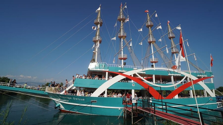 City of Side: Boat Tour on the Manavgat River w/ Bazaar Trip - Manavgat Falls or the Grand Bazaar