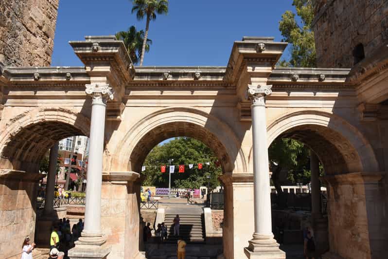 City of Side: City Tour including Waterfalls and Cable Car - Düden Waterfalls: a quick stop with real visual impact