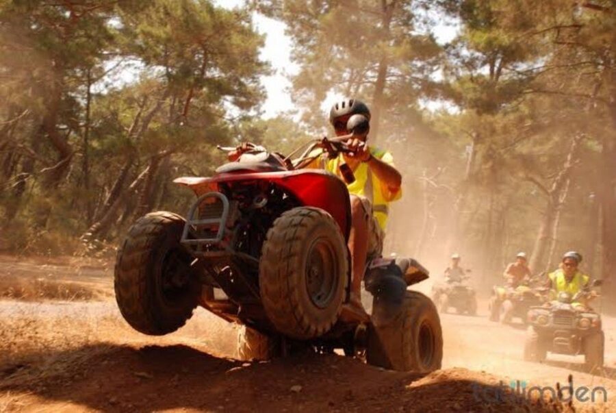 City of Side: Forest Quad-Bike Tour with Hotel Transfers - Training before the first muddy track