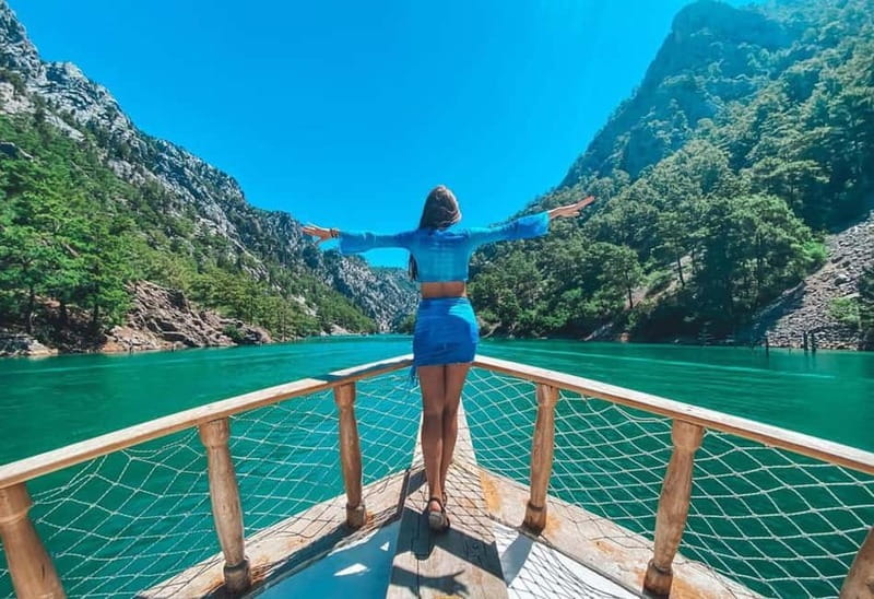 City of Side: Green Canyon Boat Trip w/Unlimited Soft Drinks - Why Green Canyon makes a good change from Side